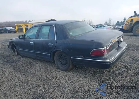 1997 Mercury Grand Marquis Ls из США, поврежденный, VIN 2MELM75W5VX644012